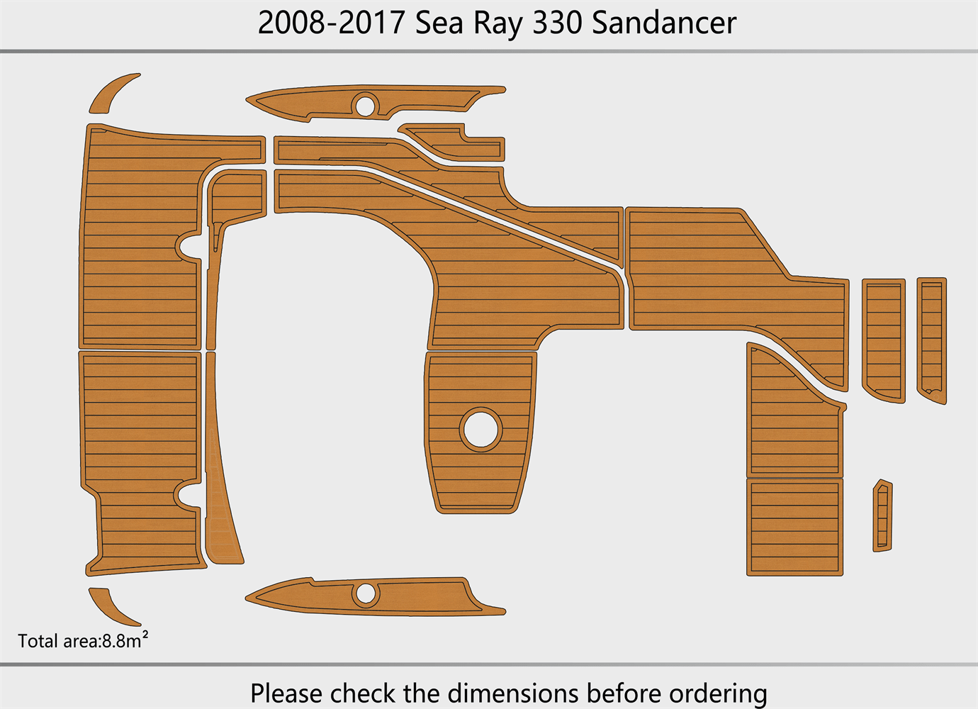 2008 Sea Ray 330 Sundancer