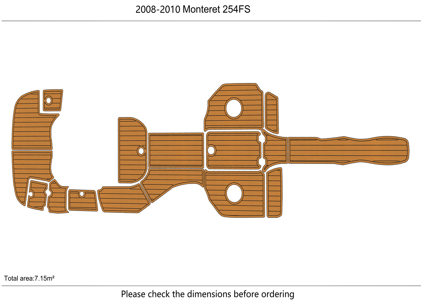 2008-2010 Monterey 254 FS