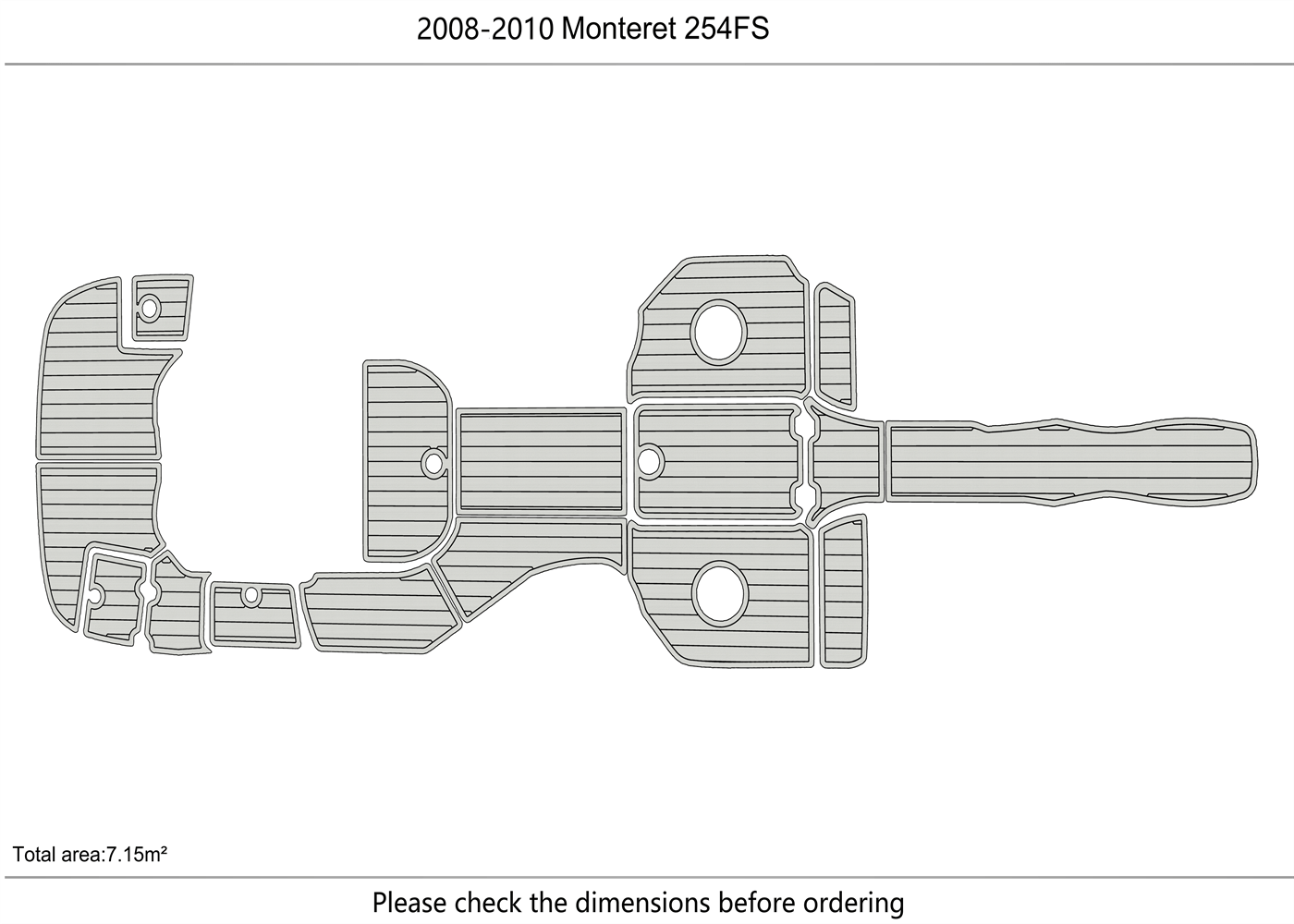2008-2010 Monterey 254 FS