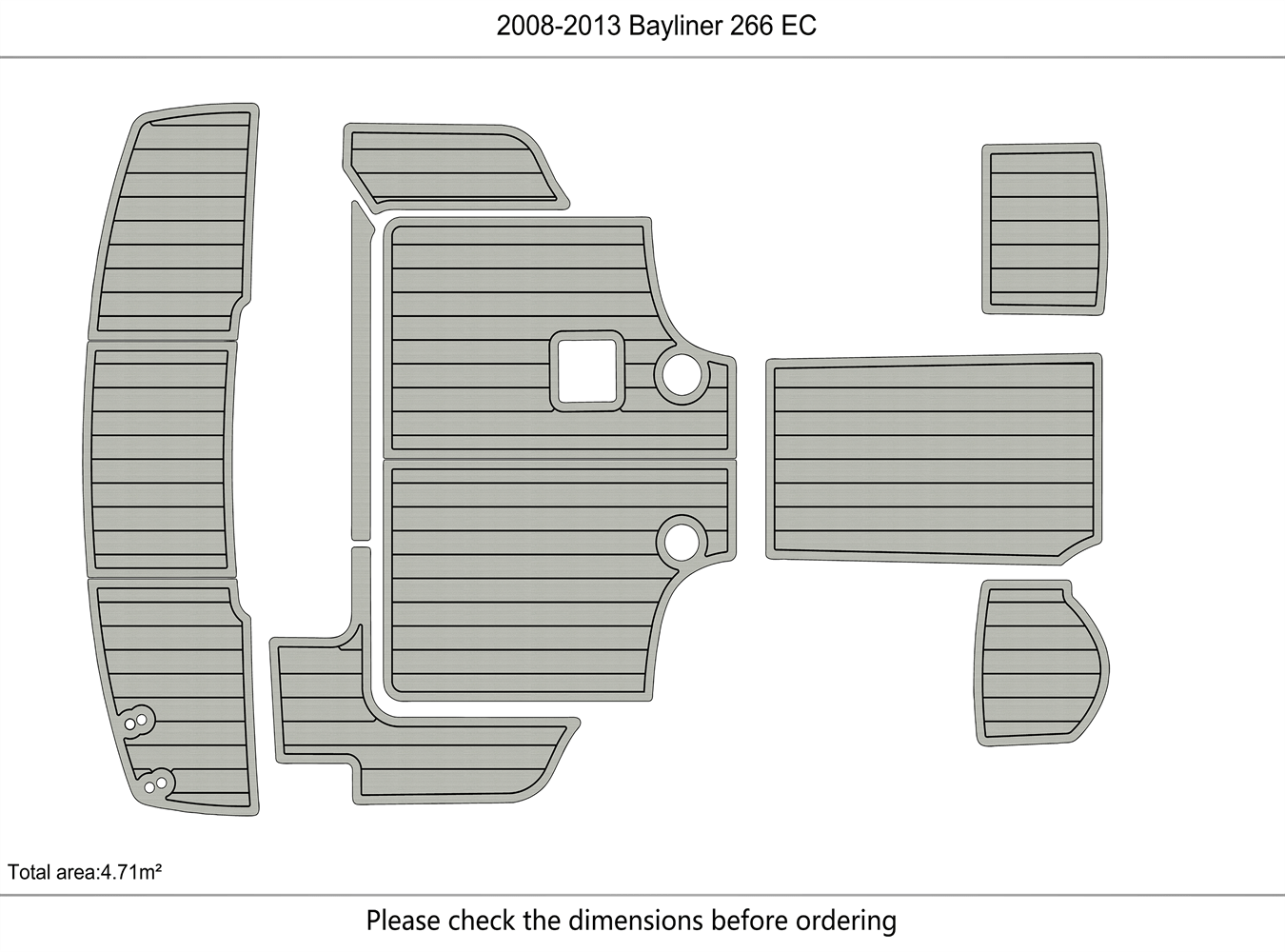 2008-2013 Bayliner 266 EC