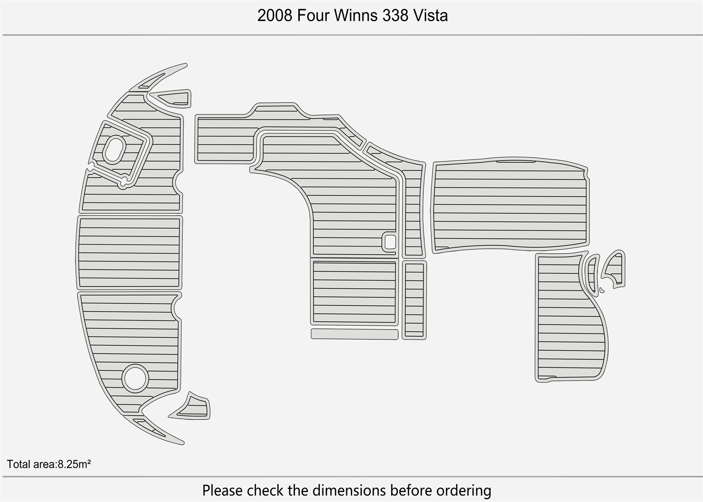2008 Four Winns 338 Vista