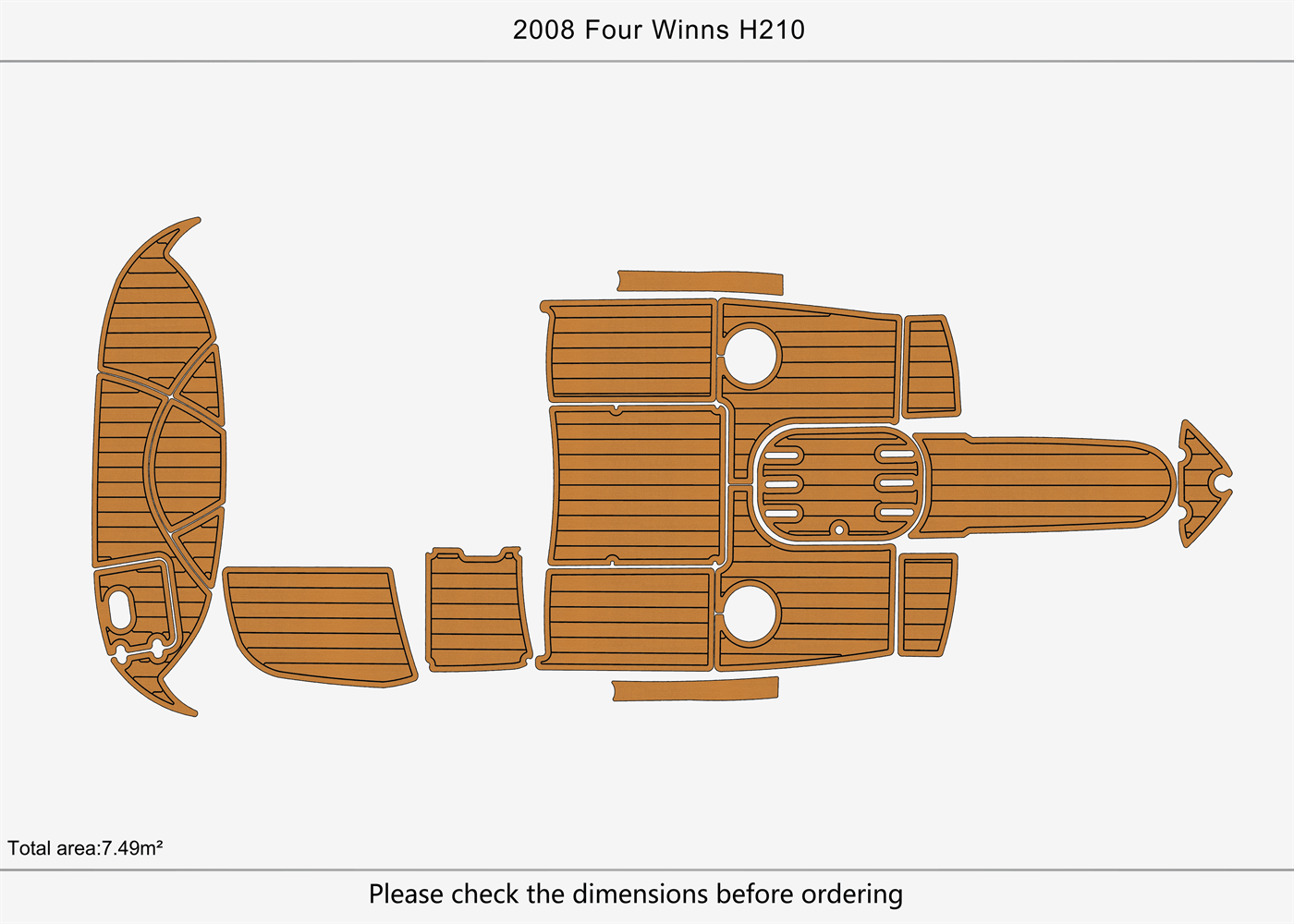 2008 Four Winns H210