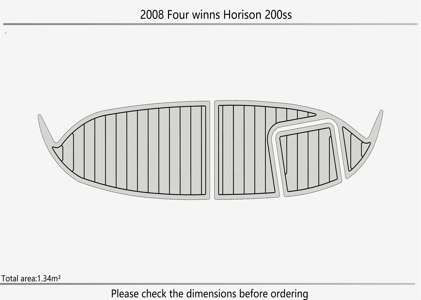 2008 Four Winns Horison 200 SS