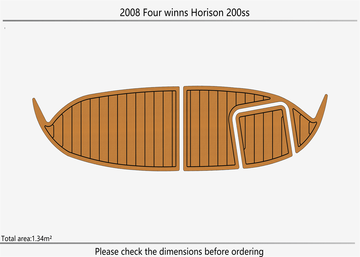2008 Four Winns Horison 200 SS