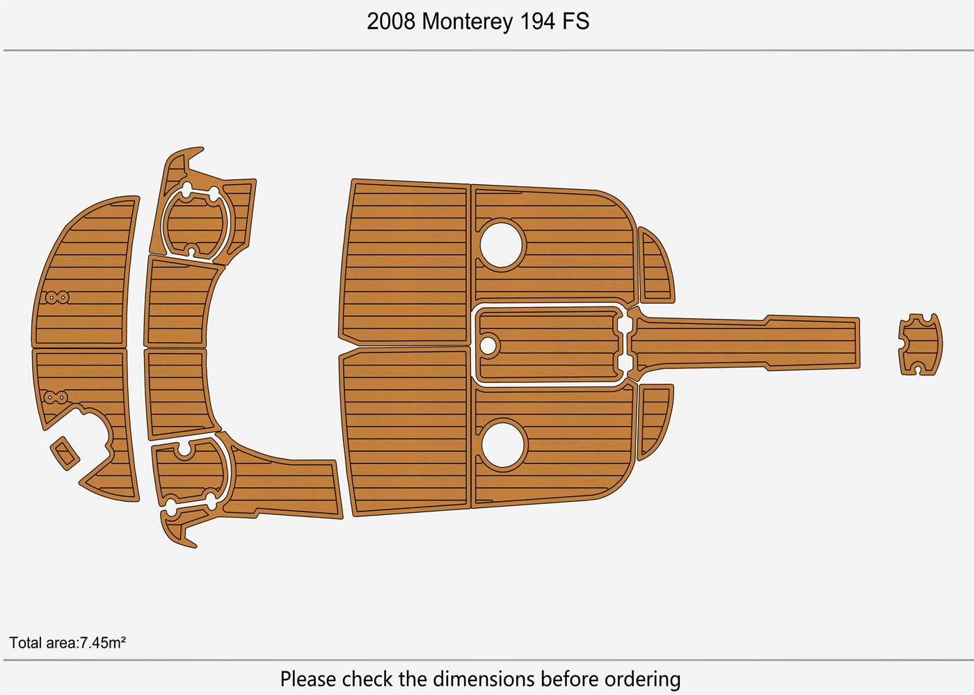 2008 Monterey 194 FS