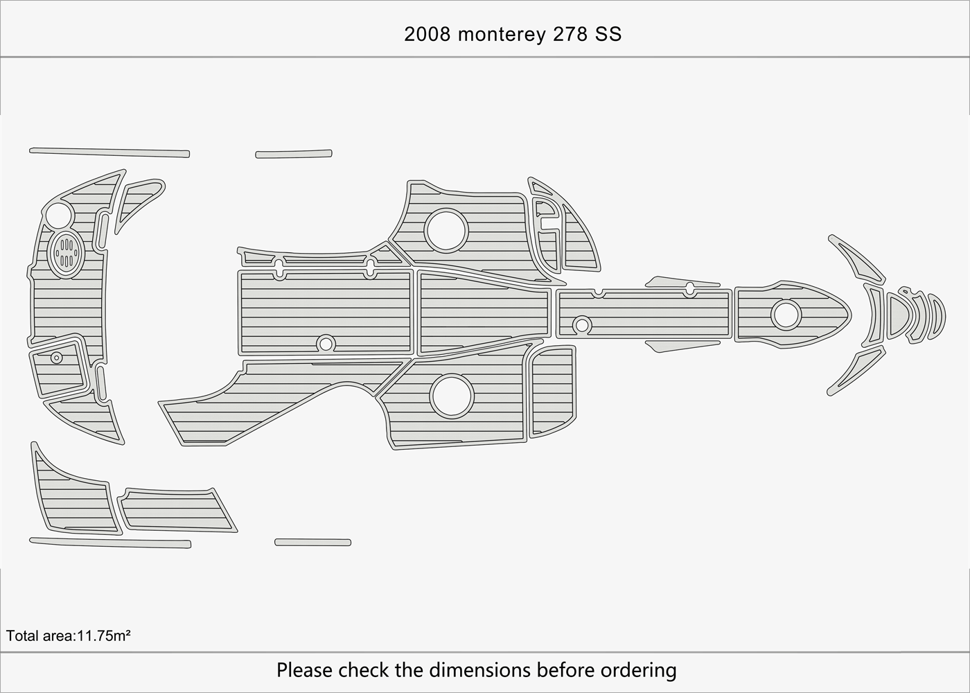2008 Monterey  278 SS