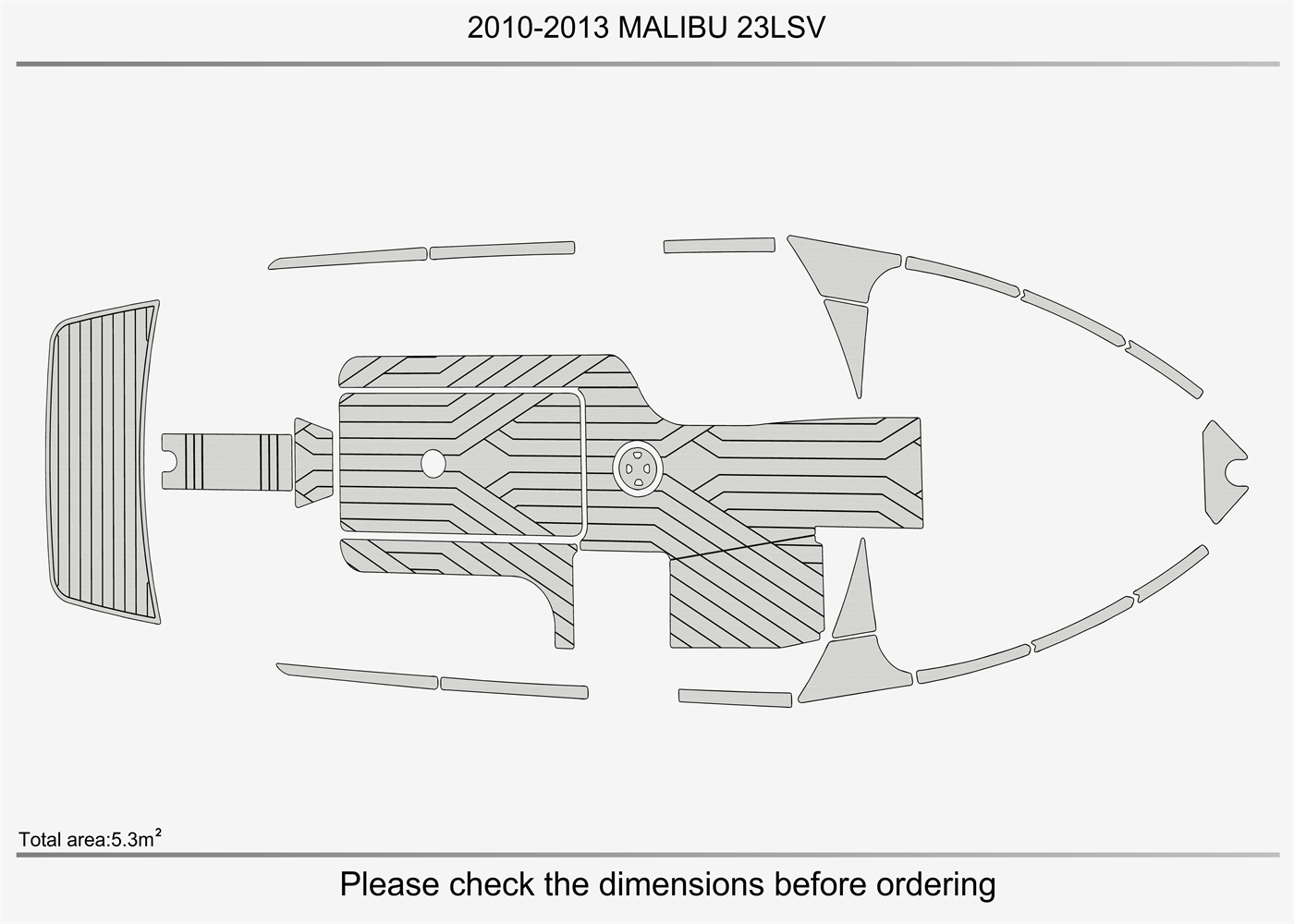 2010-2013 MALIBU 23 LSV
