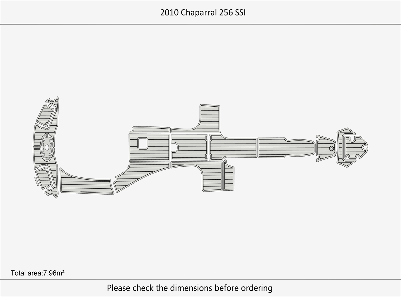 2010 Chaparral 256 SSI
