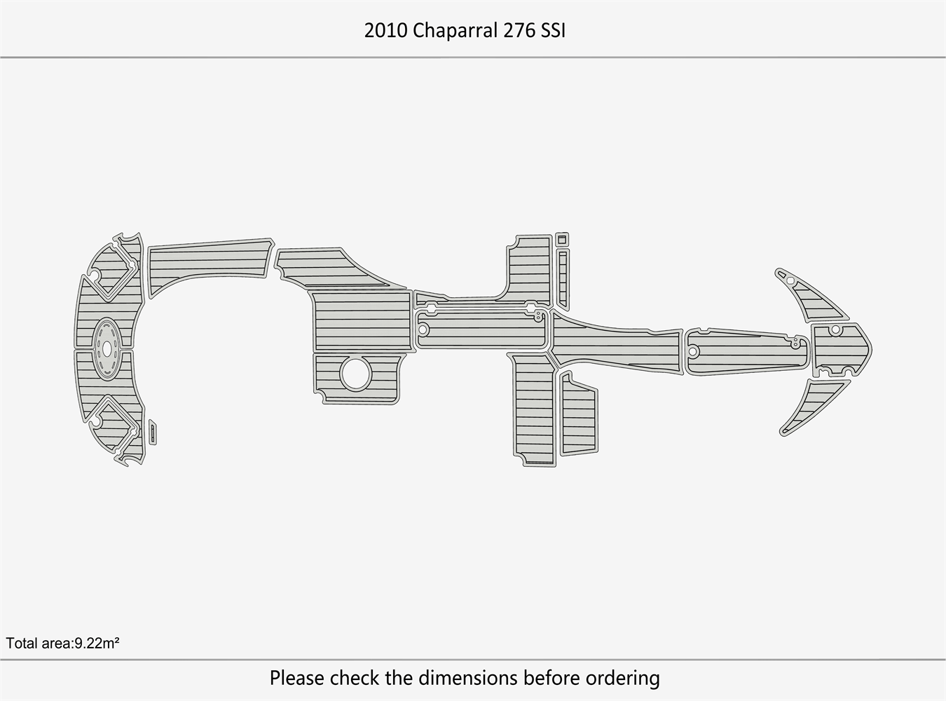 2010 Chaparral 276 SSI