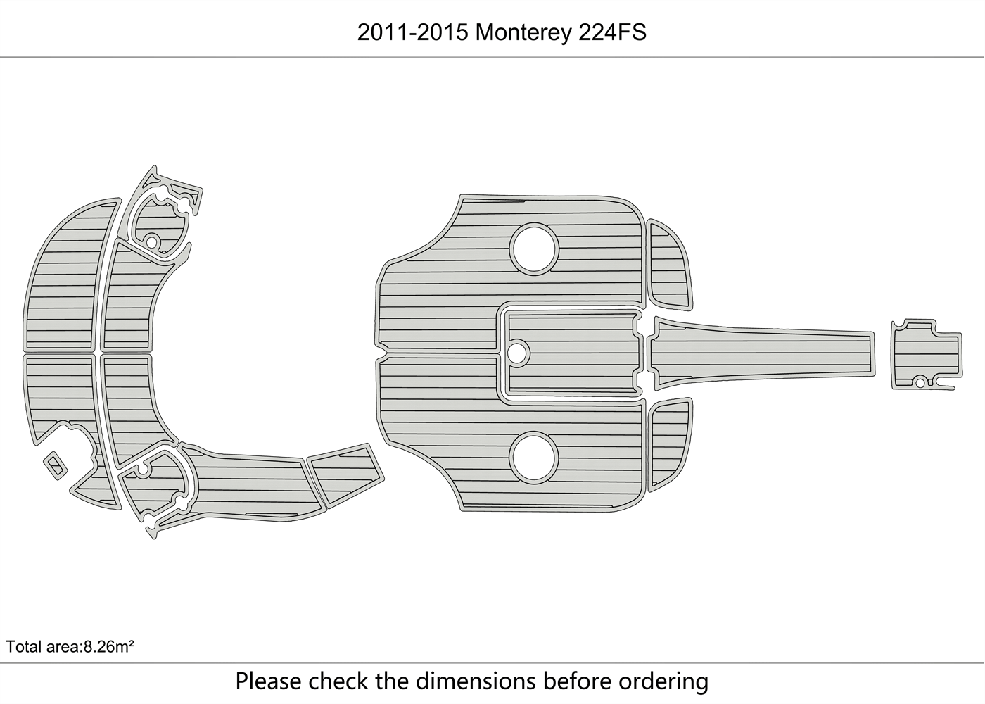 2011-2015 Monterey 224 FS