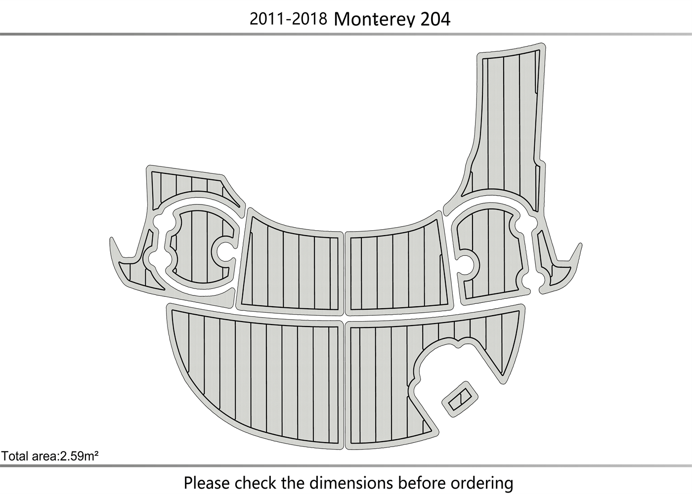 2011-2018 Monterey 204 FS SP