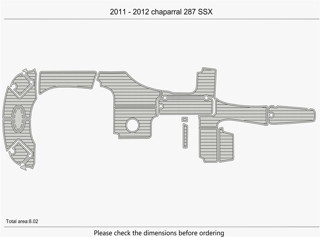 2011-2012 Chaparral 287 SSX