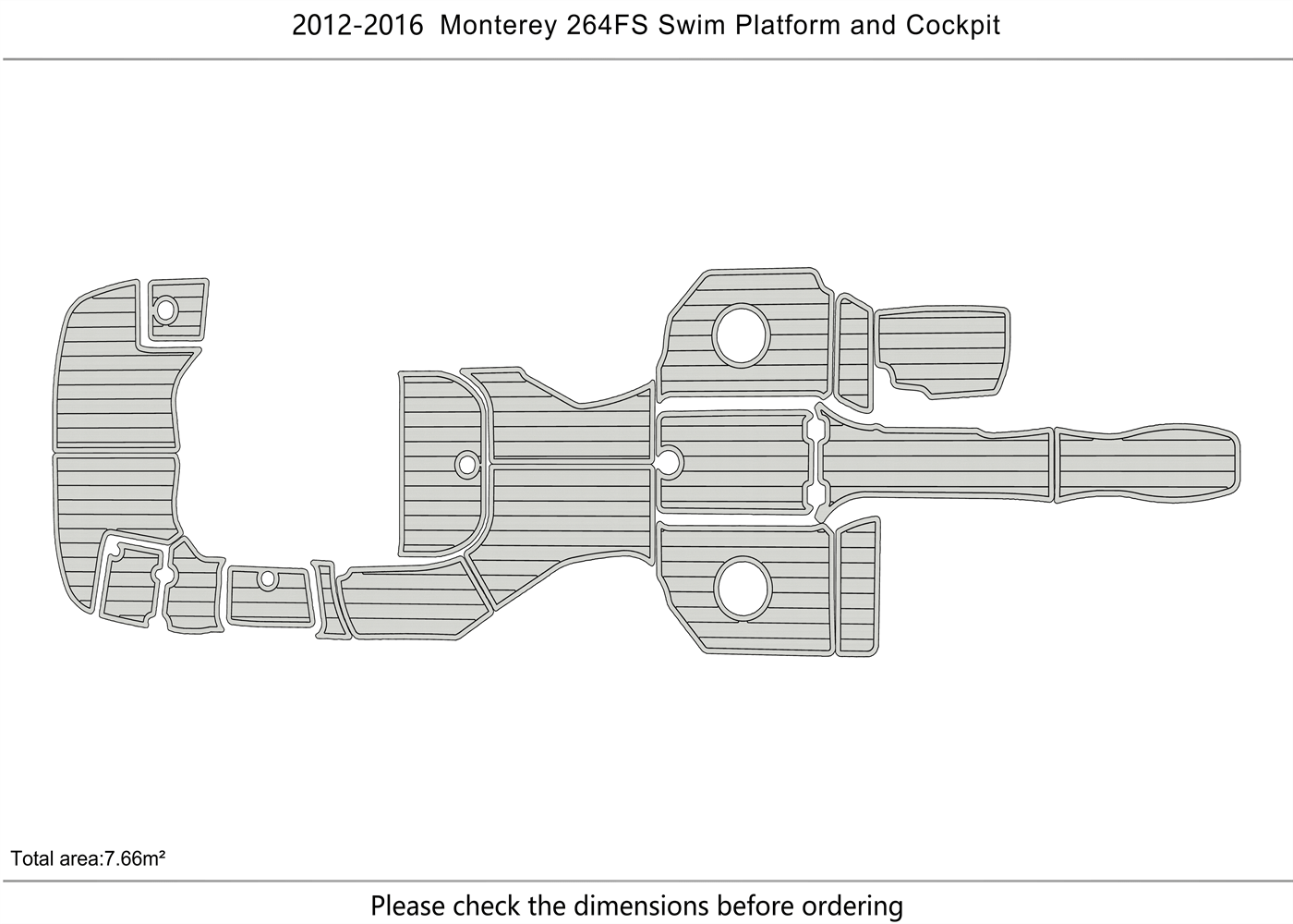 2012-2016 Monterey 264 FS
