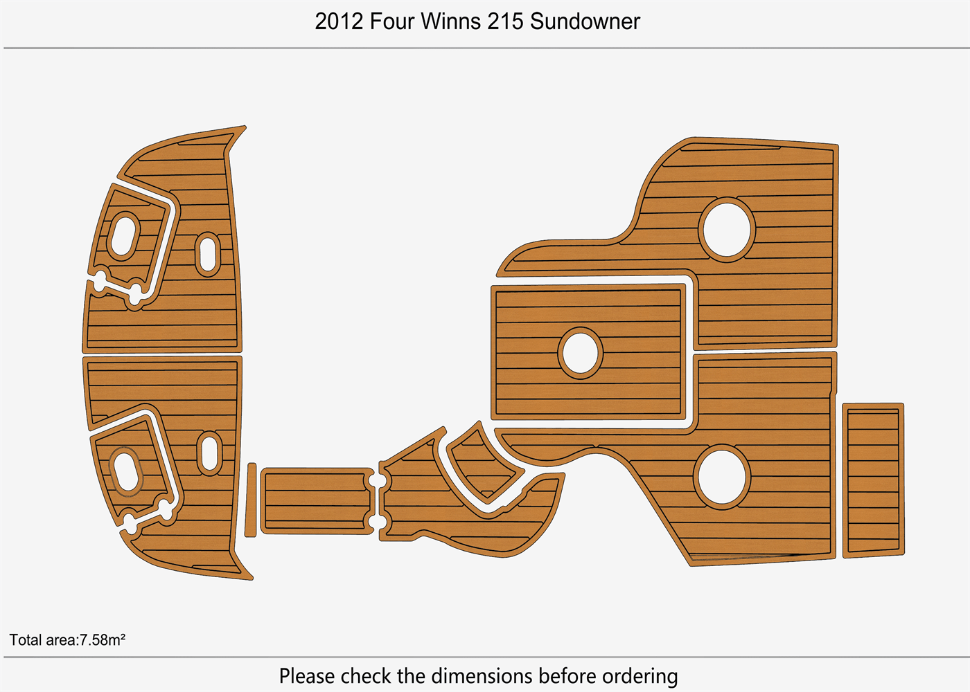 2012 Four Winns 215 Sundowner