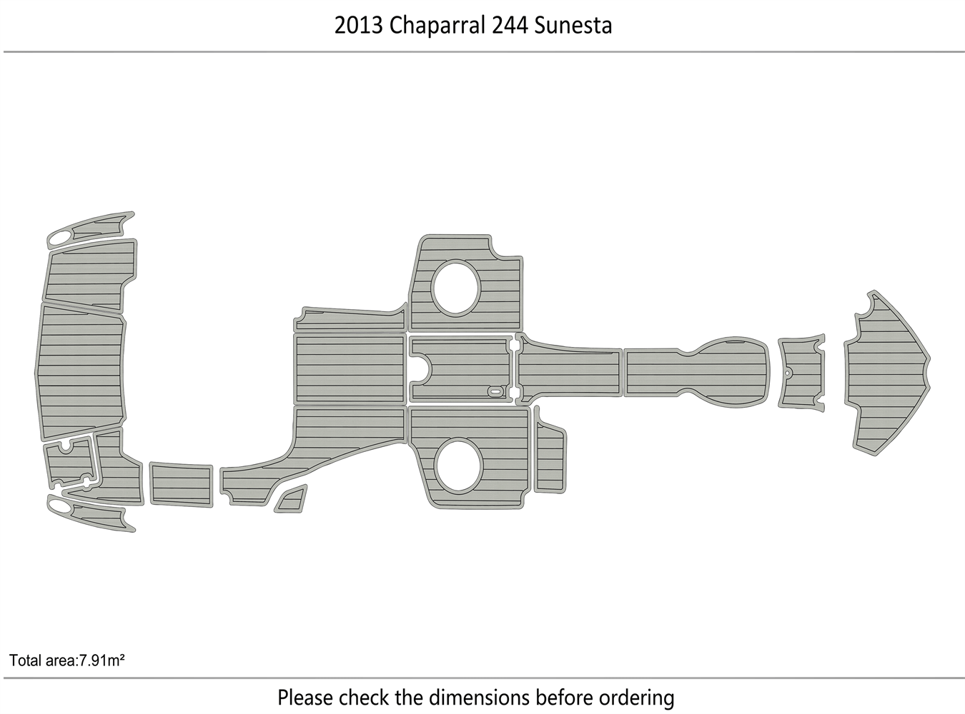2013 Chaparral 244 Sunesta