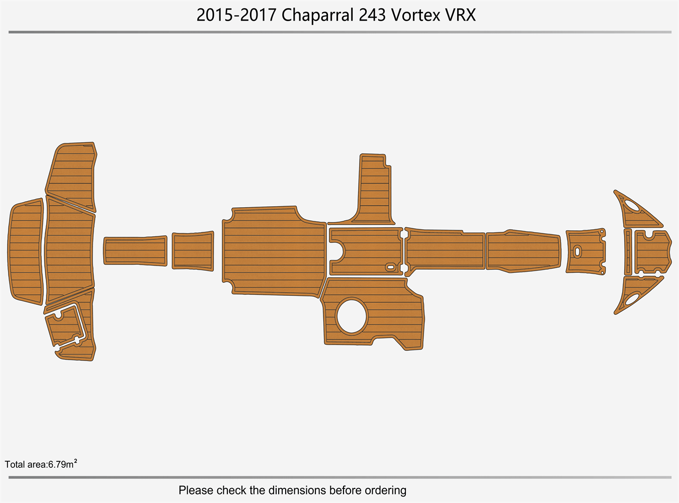 2015-2017 Chaparral 243 Vortex VRX