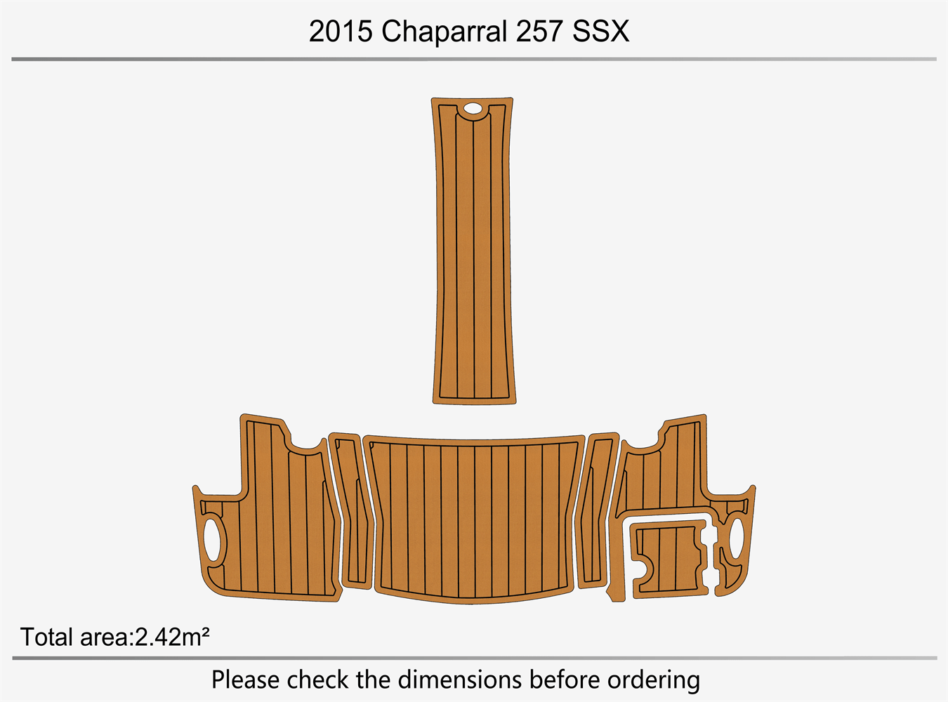 2015 Chaparral 257 SSX SP