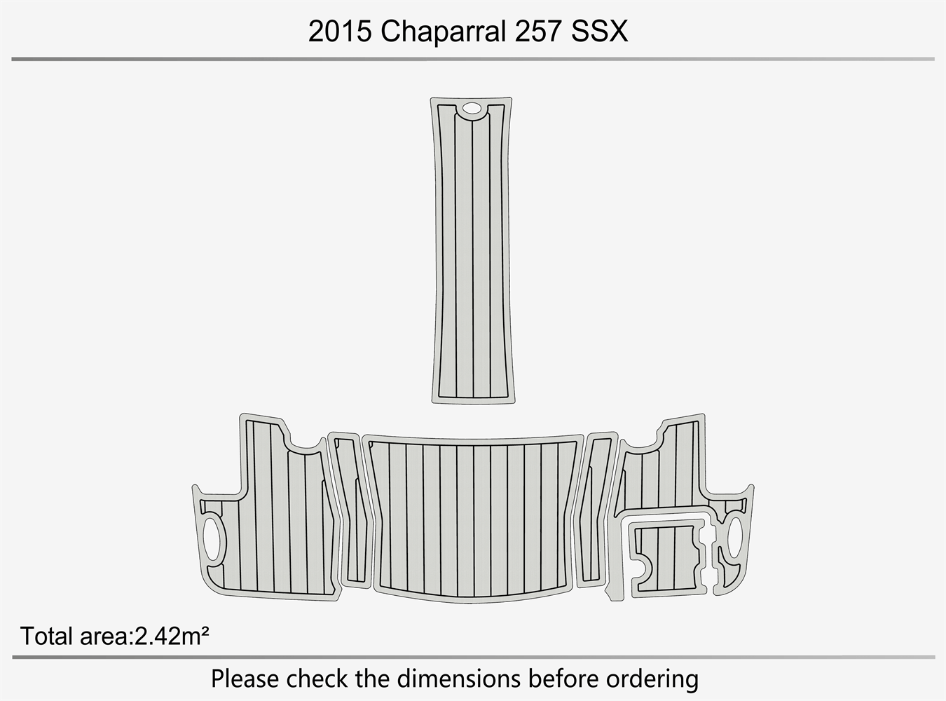 2015 Chaparral 257 SSX SP