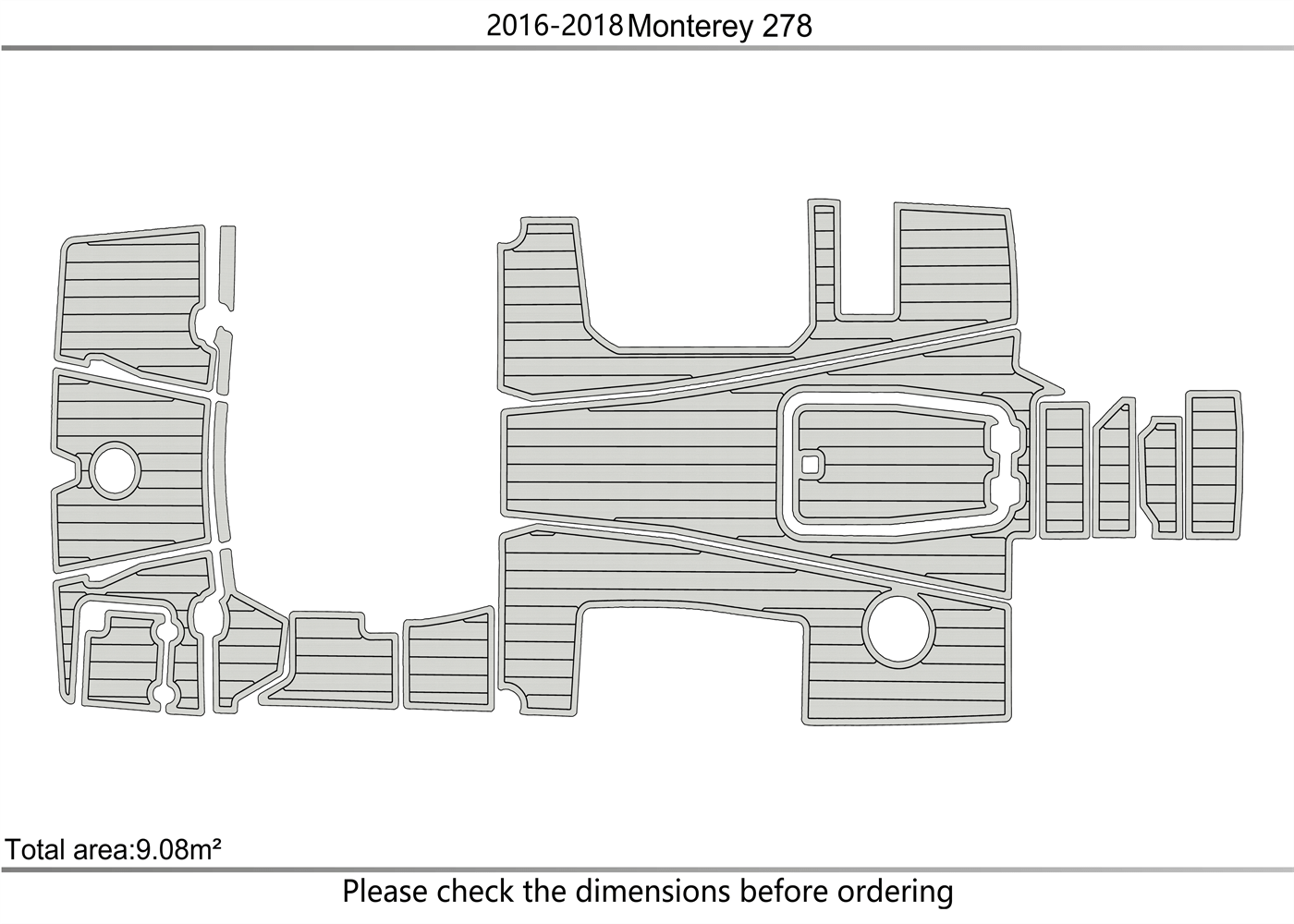 2016-2018 Monterey 278 SSC