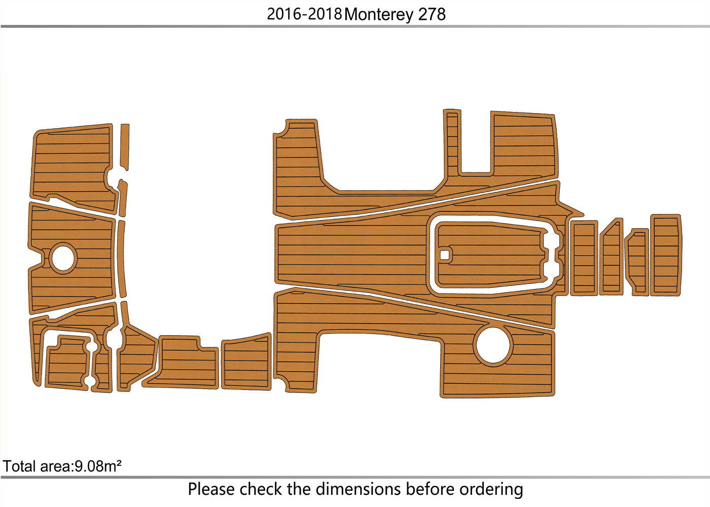 2016-2018 Monterey 278 SSC