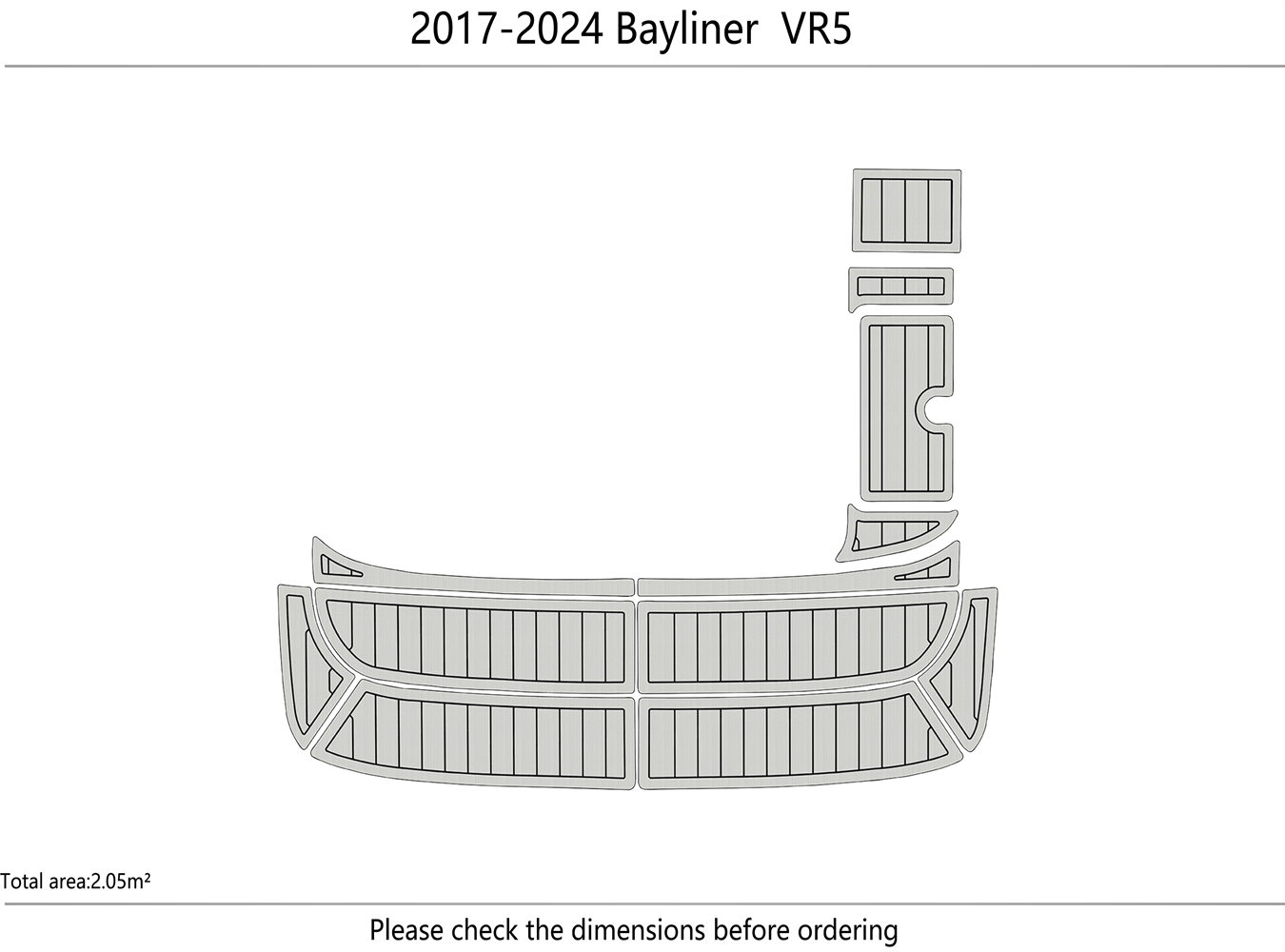 2017-2024 Bayliner VR5 swim platform