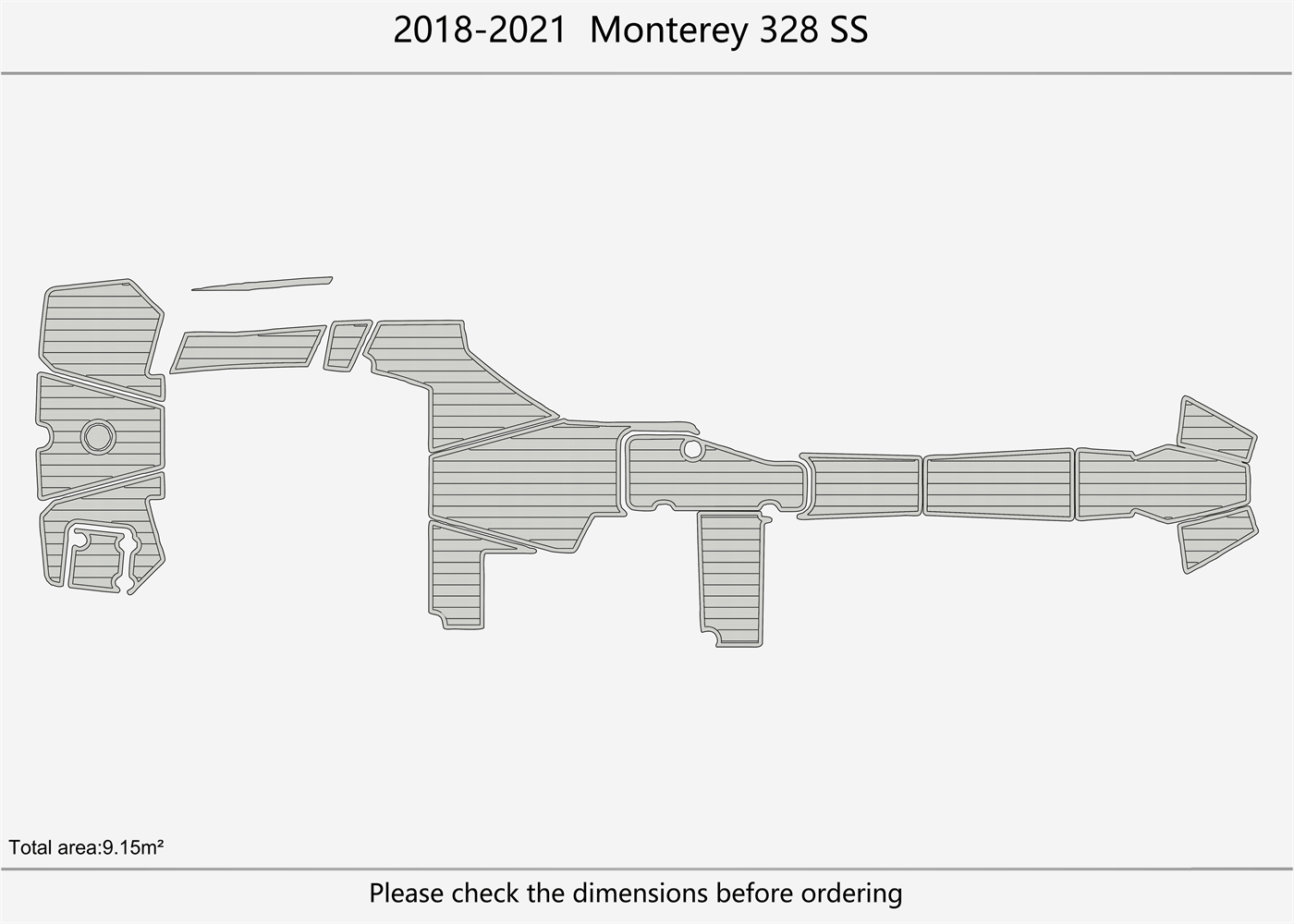 2018-2021 Monterey 328 SS