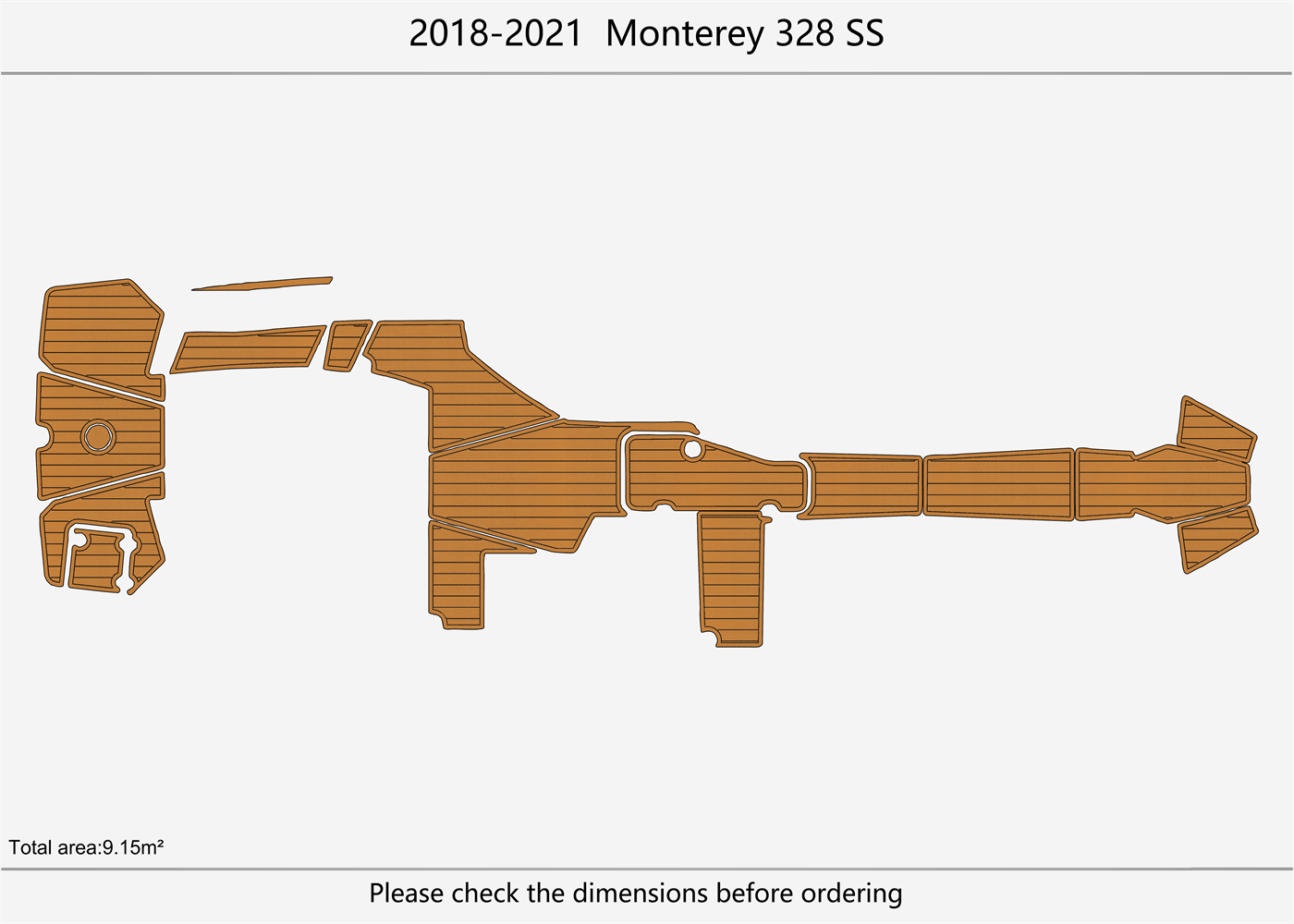 2018-2021 Monterey 328 SS