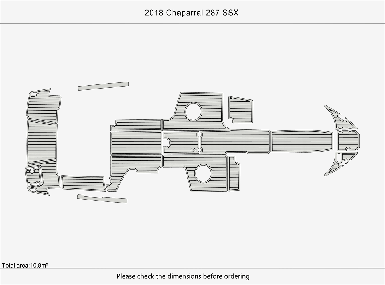 2018 Chaparral 287 SSX