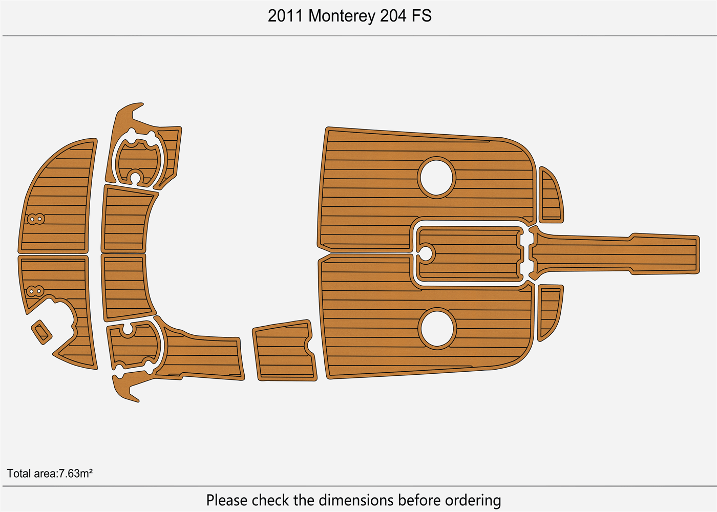 2011-2018 Monterey 204 FS
