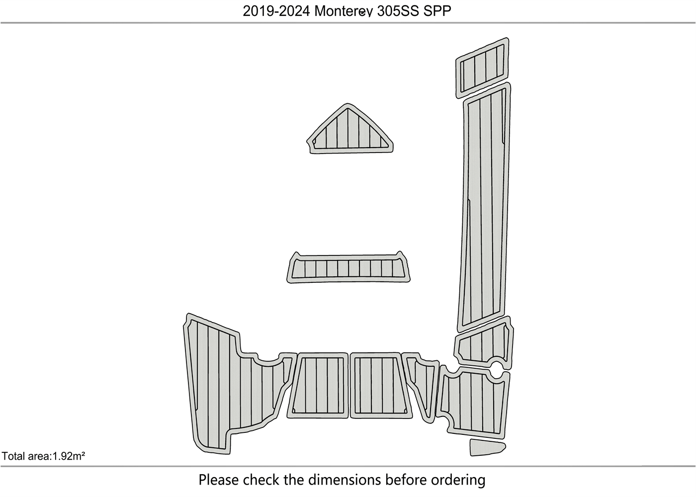 2019-2024 Monterey 305 SS SPP