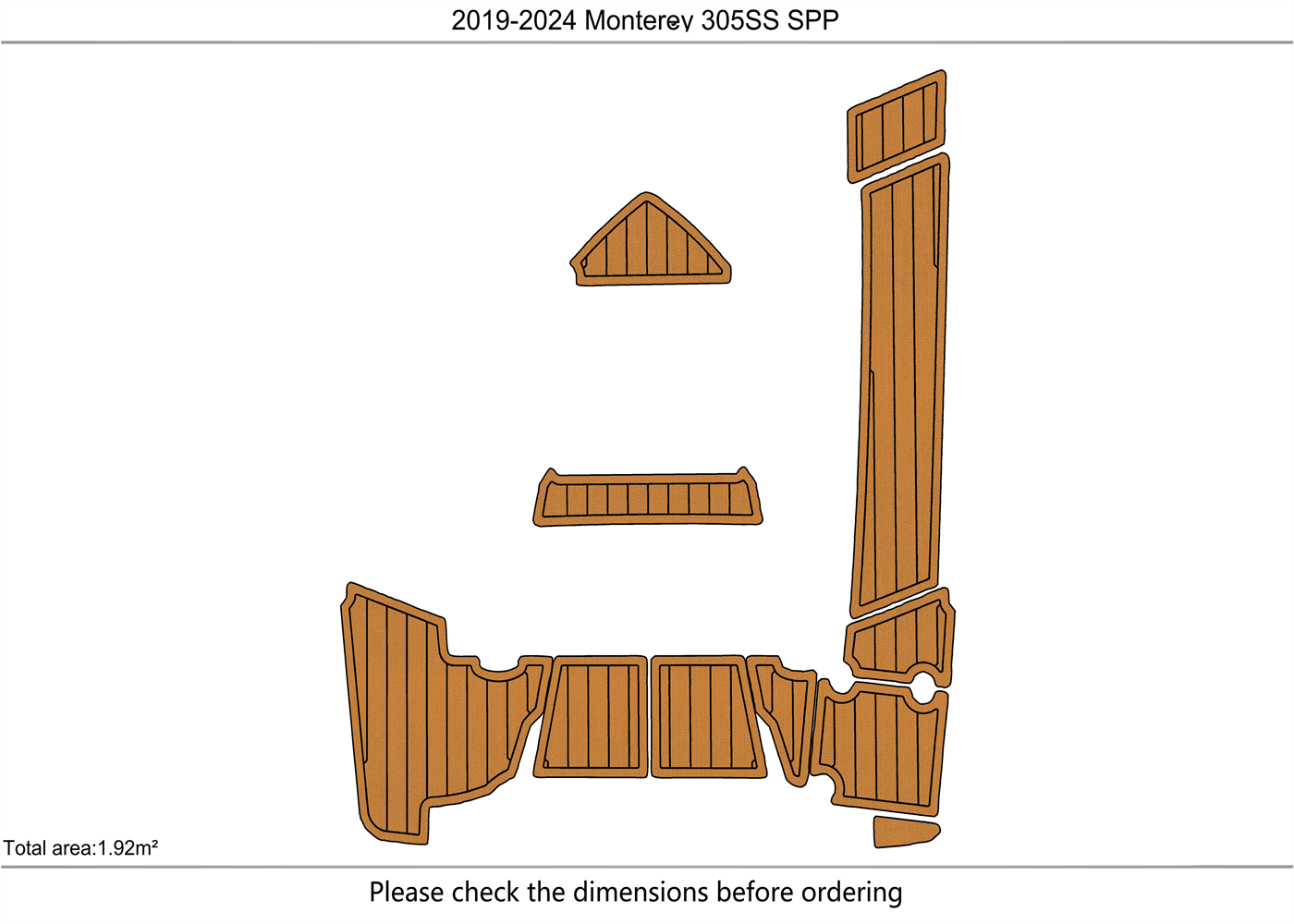 2019-2024 Monterey 305 SS SPP