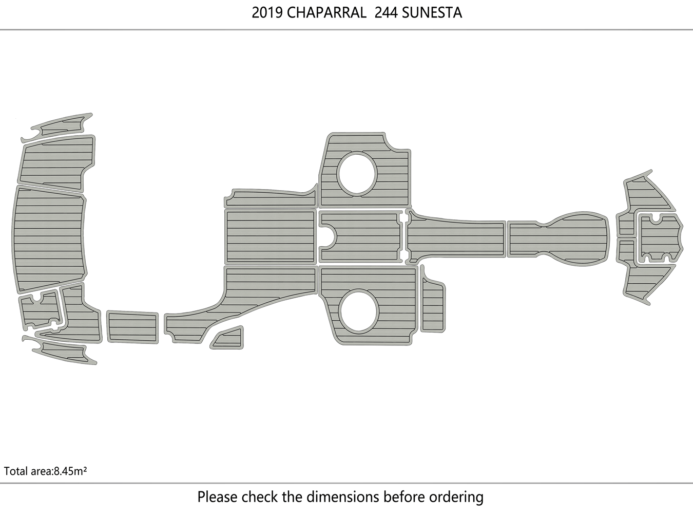 2017-2019 Chaparral 244 Sunesta