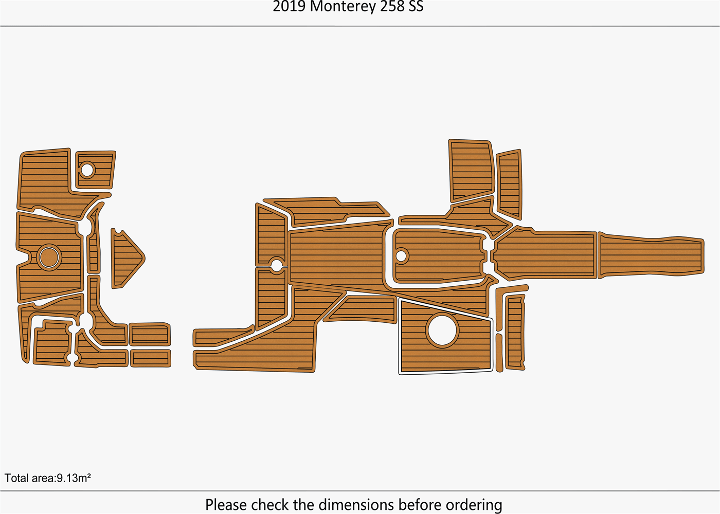 2019 Monterey 258 SS