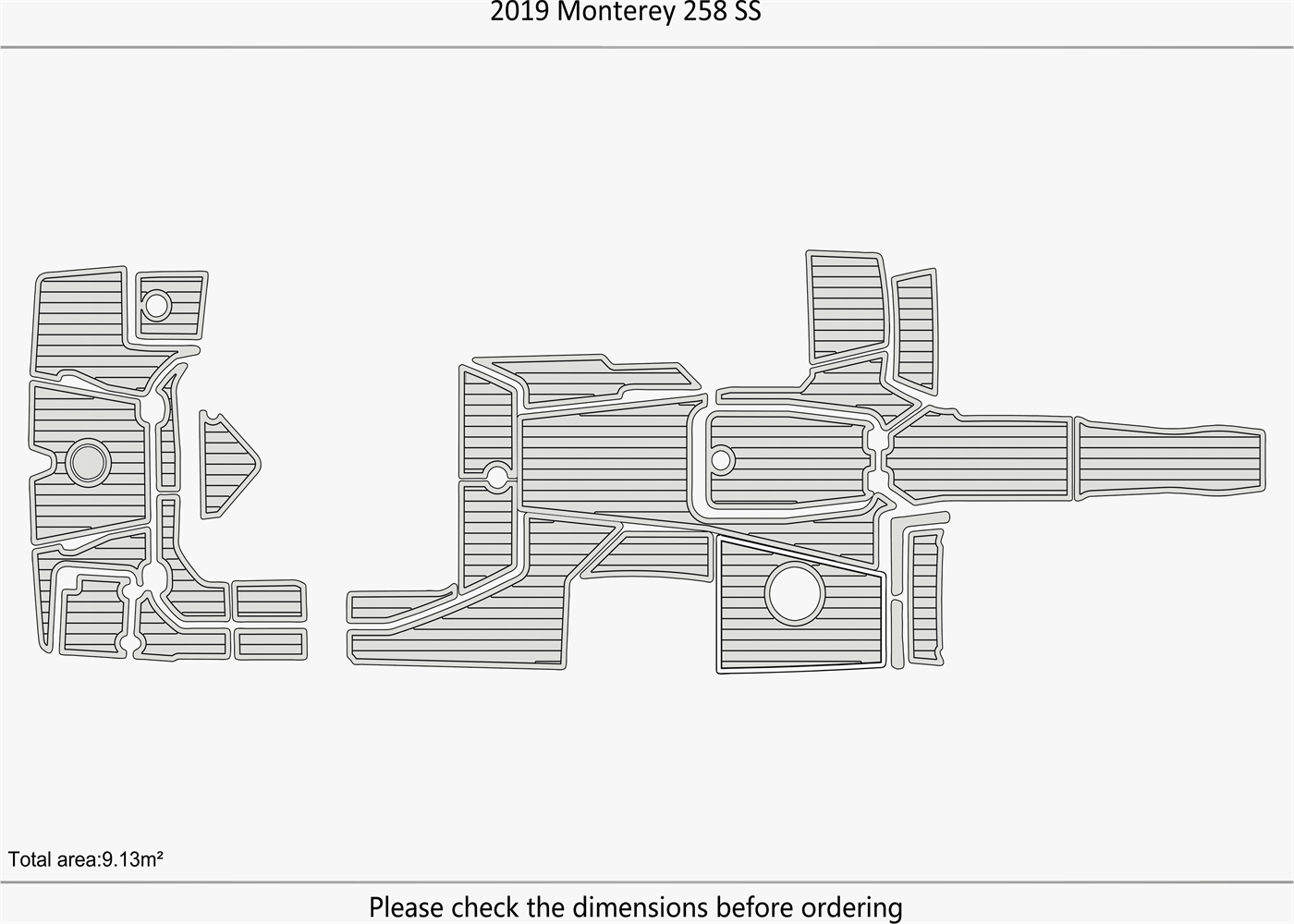 2019 Monterey 258 SS