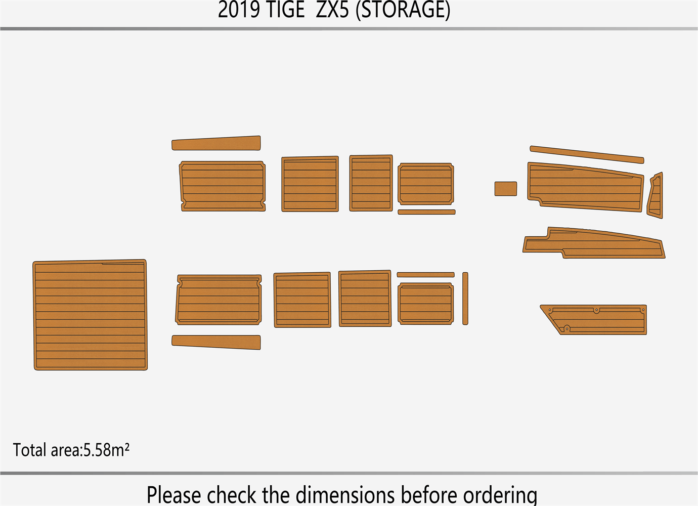2019 TIGE ZX5 Storage