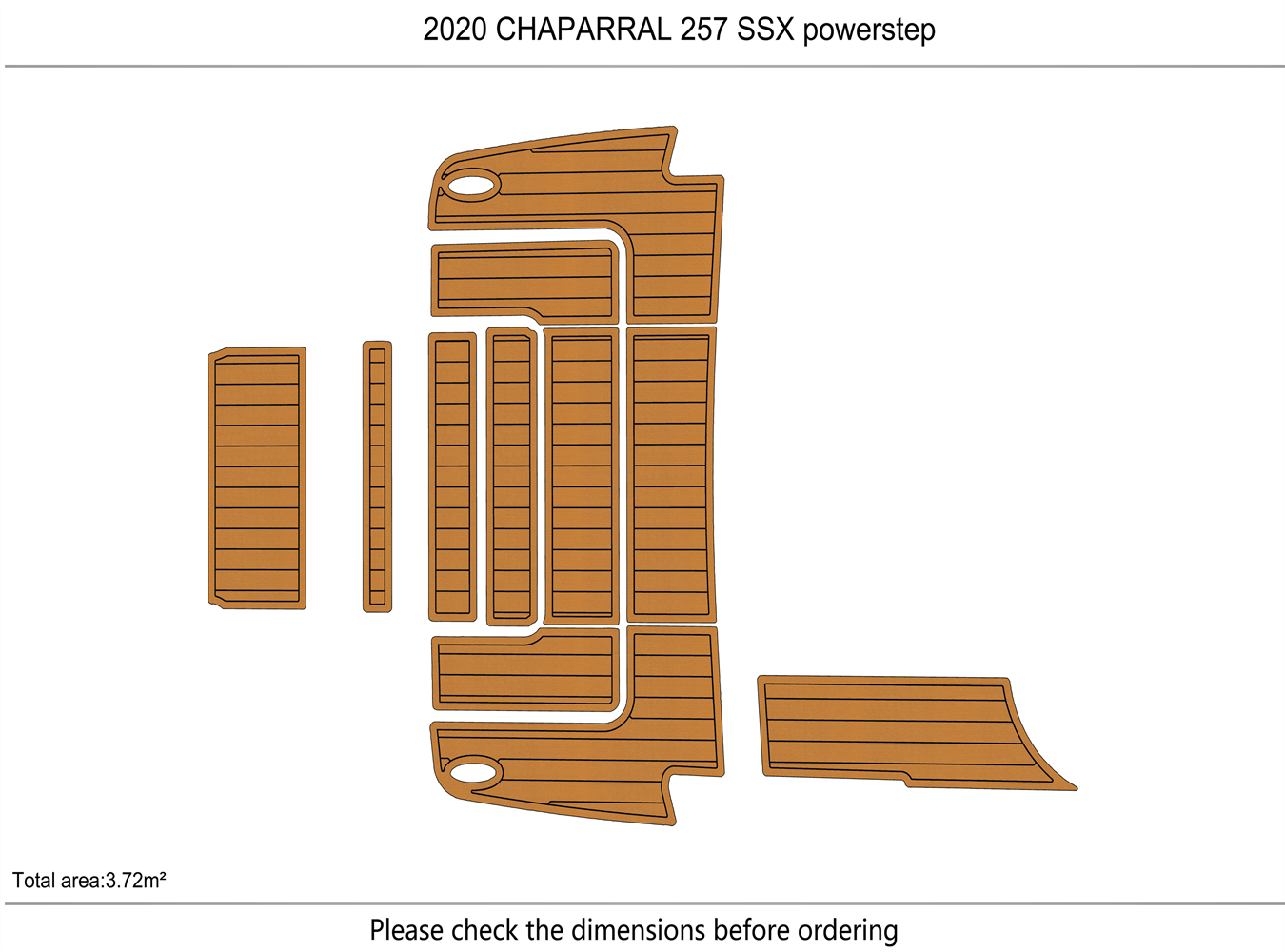 2020 Chaparral 257 SSX power step