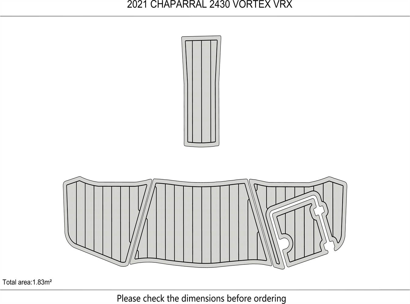 2021 Chaparral 2430 VORTEX VRX