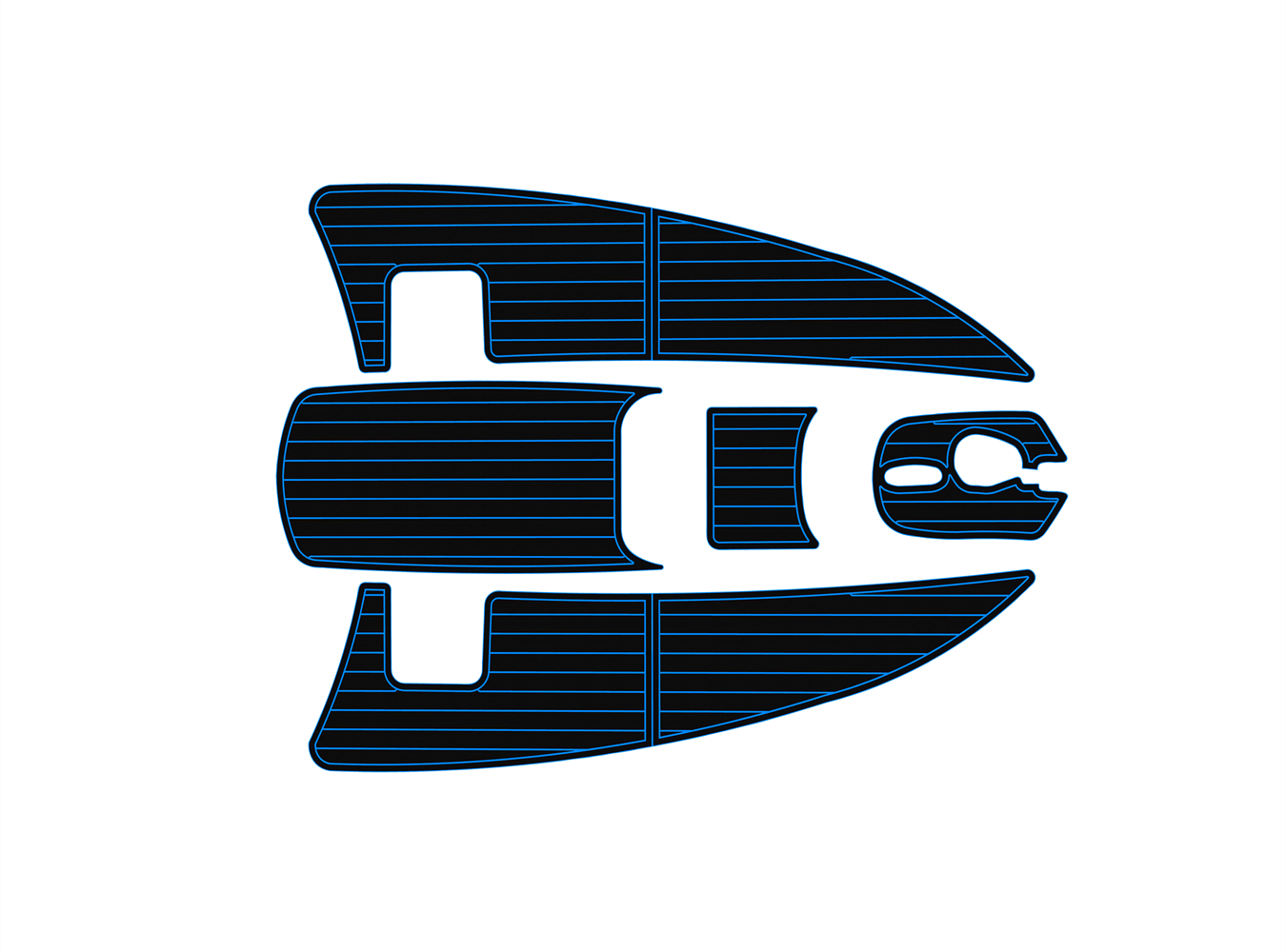 1997-2009 bayliner 2855 upper deck