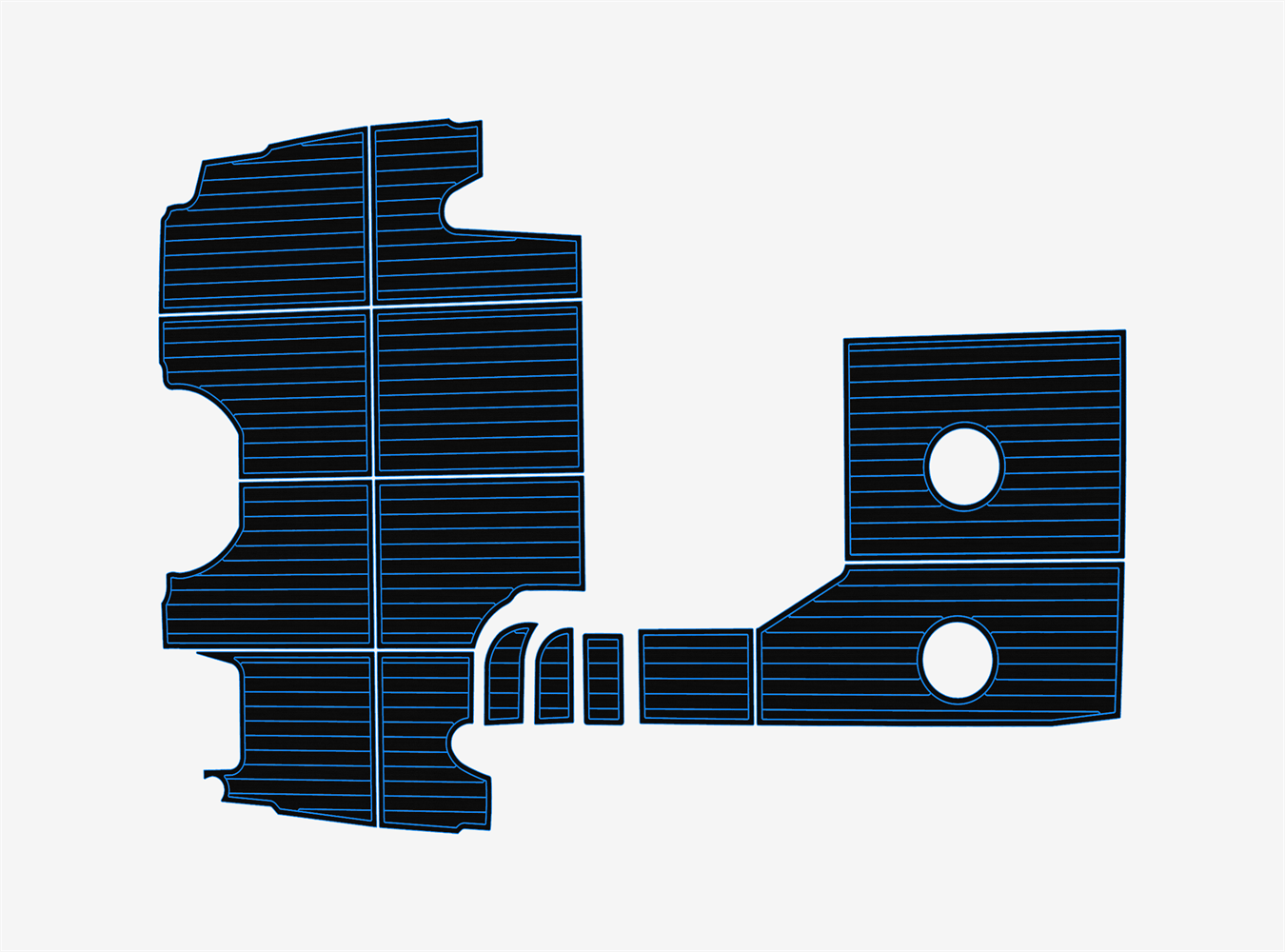 1998-2001 Bayliner 4087 Aft