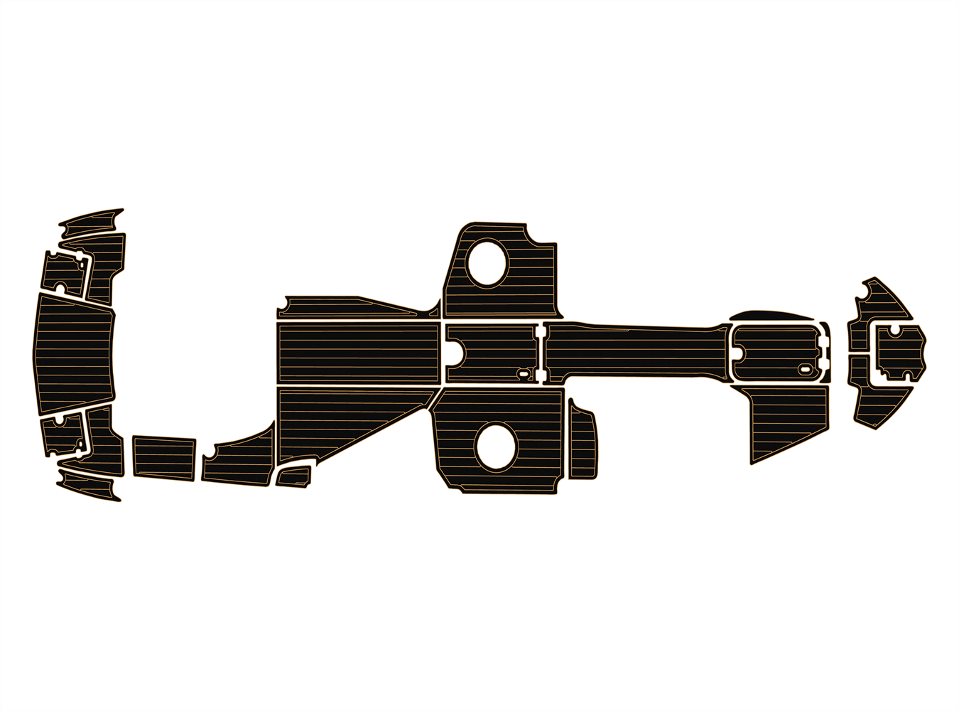 2008-2015 Chaparral 284 Sunesta Boat Flooring