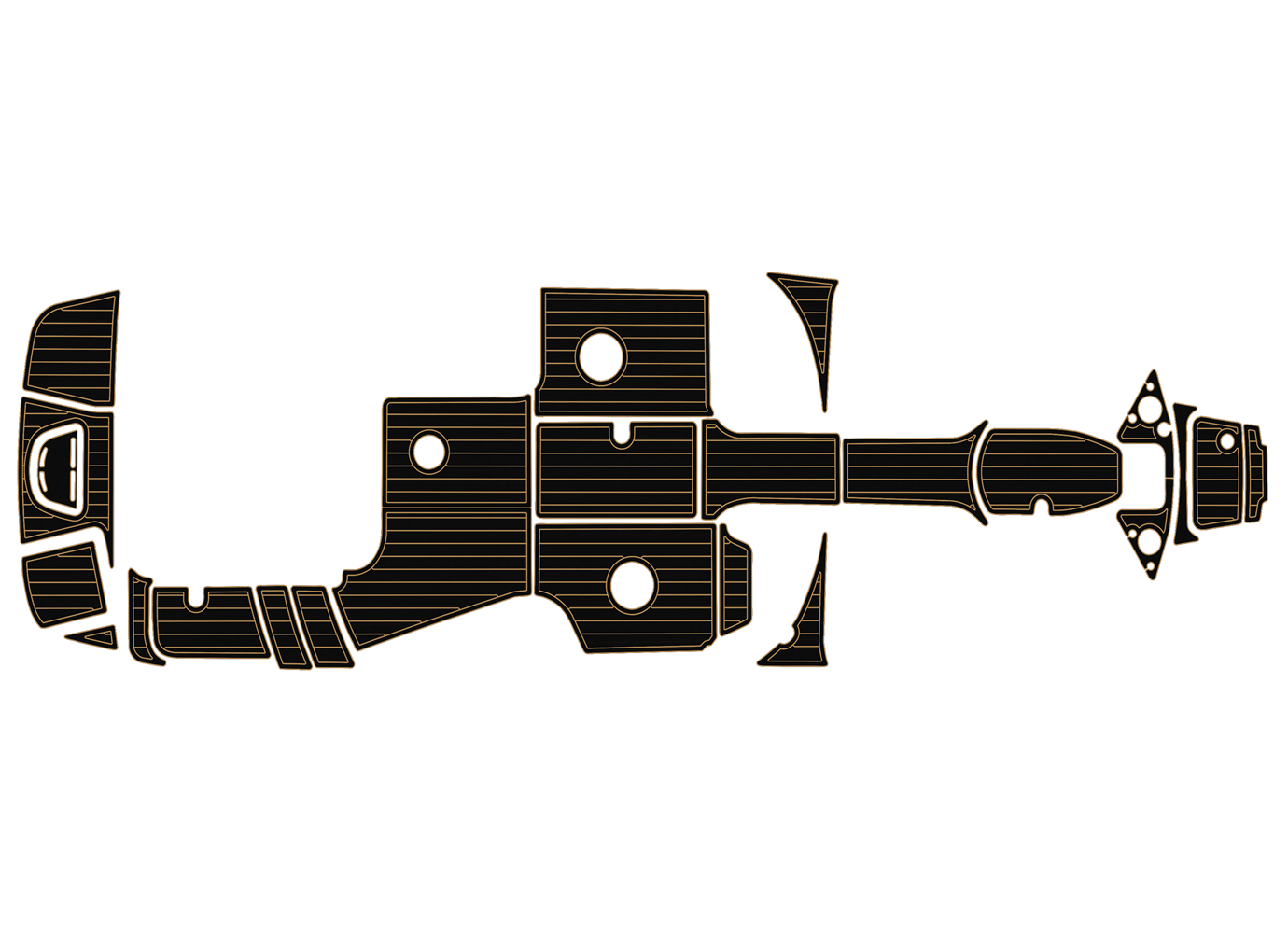 2010-2015 sea ray 260 sundeck Swim Cockpit