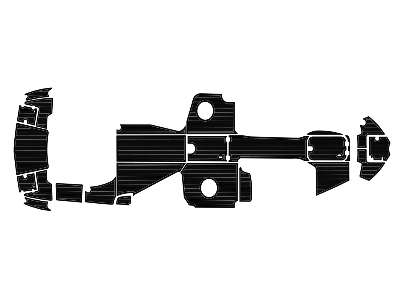 2008-2015 Chaparral 284 Sunesta Boat Flooring