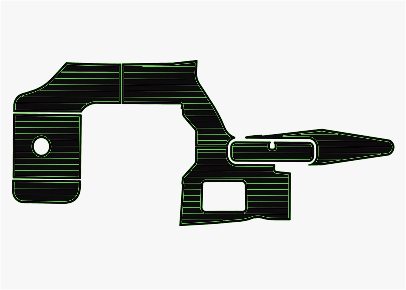 2002 Malibu XTI  Boat Flooring