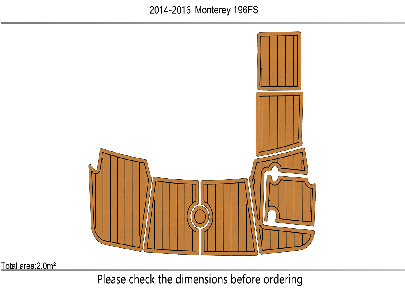2014-2016 Monterey 196 FS