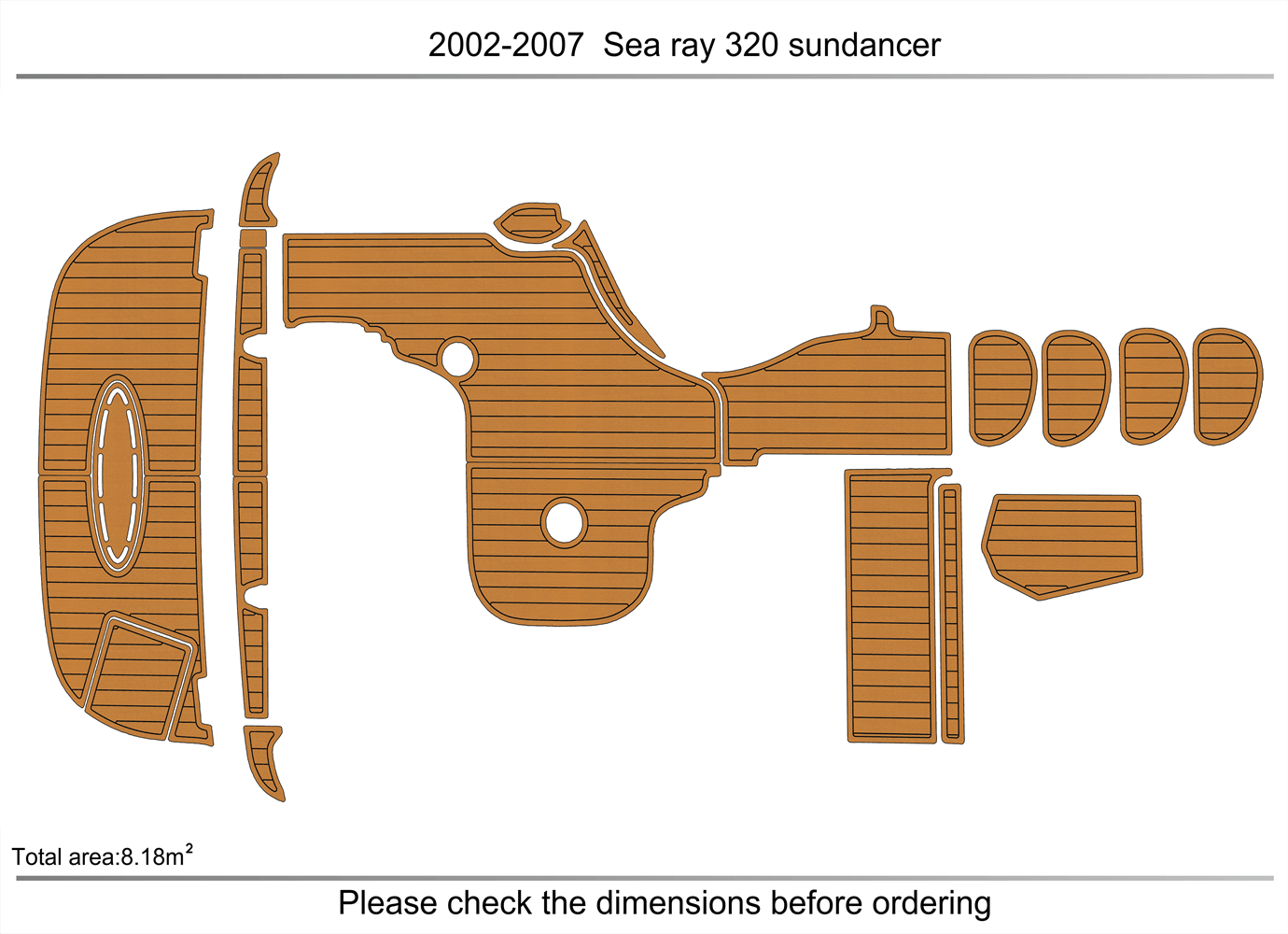 2002-2007 Sea ray 320 Sundancer