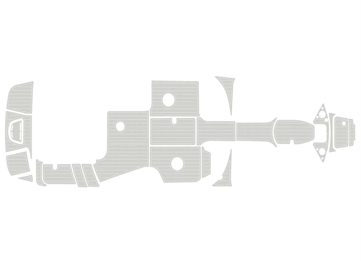 2010-2015 sea ray 260 sundeck Swim Cockpit