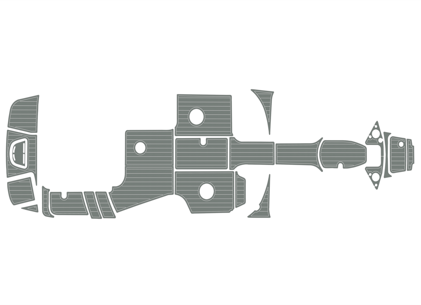 2010-2015 sea ray 260 sundeck Swim Cockpit