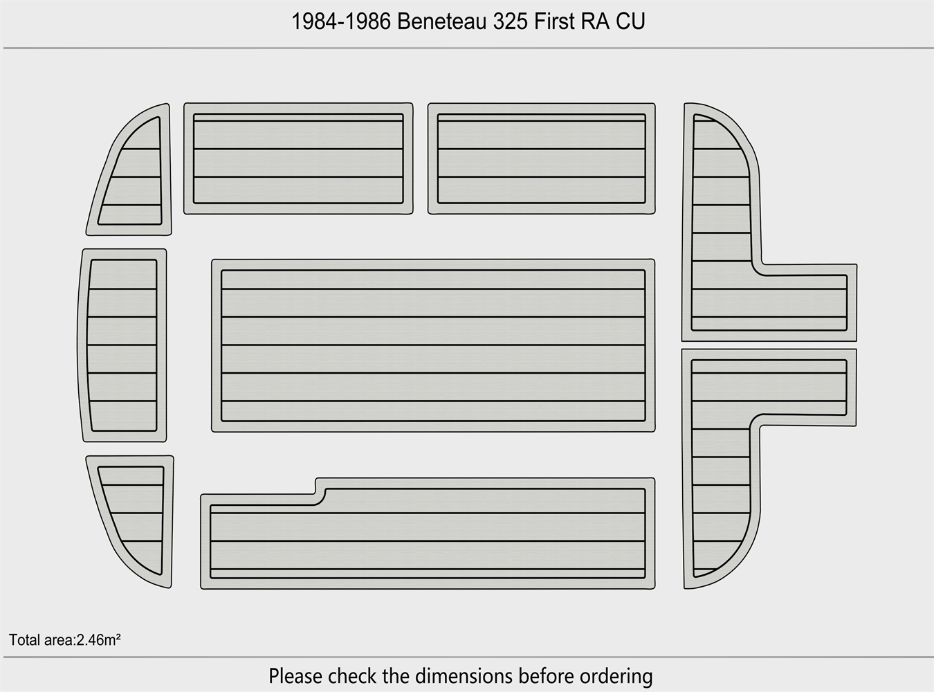 1984-1986 Beneteau 325 First RA CU