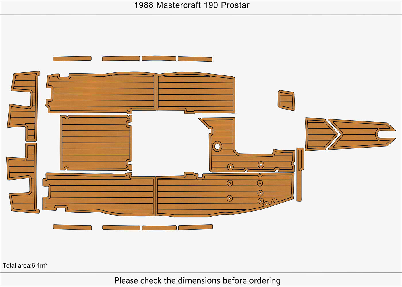 1988-1989 Mastercraft 190 Prostar
