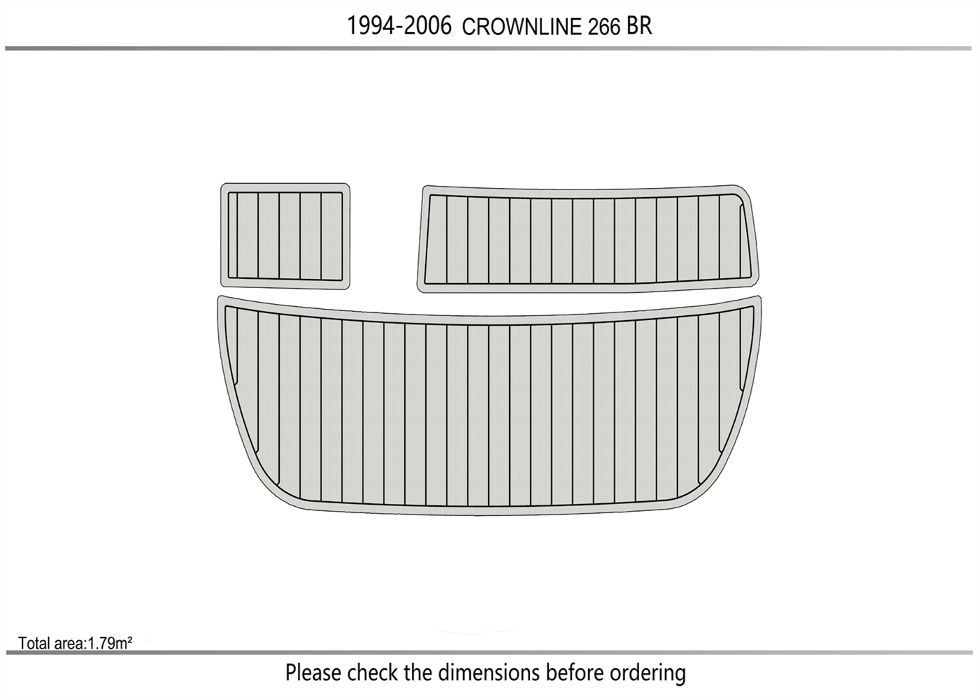 1994-2006 Crownline 266 BR